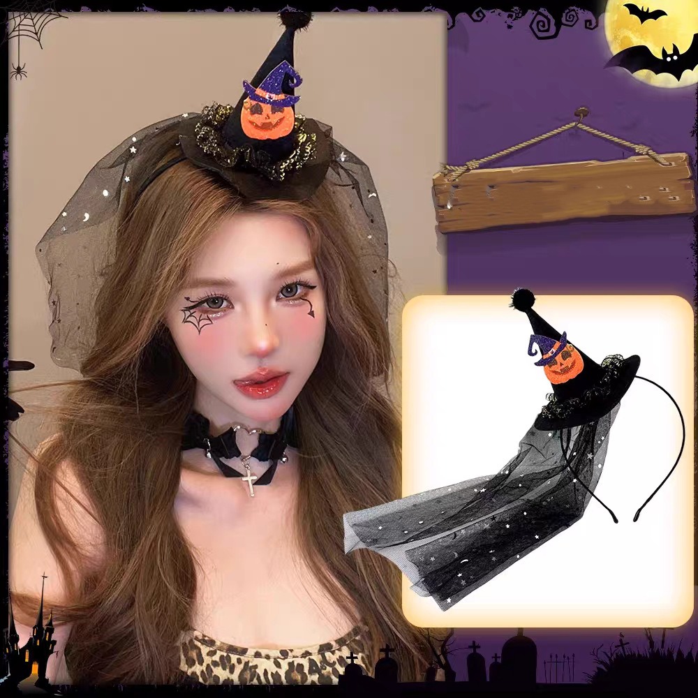Party Hat Cone - عصابة رأس جديدة بتصميم قبعة ساحرة
