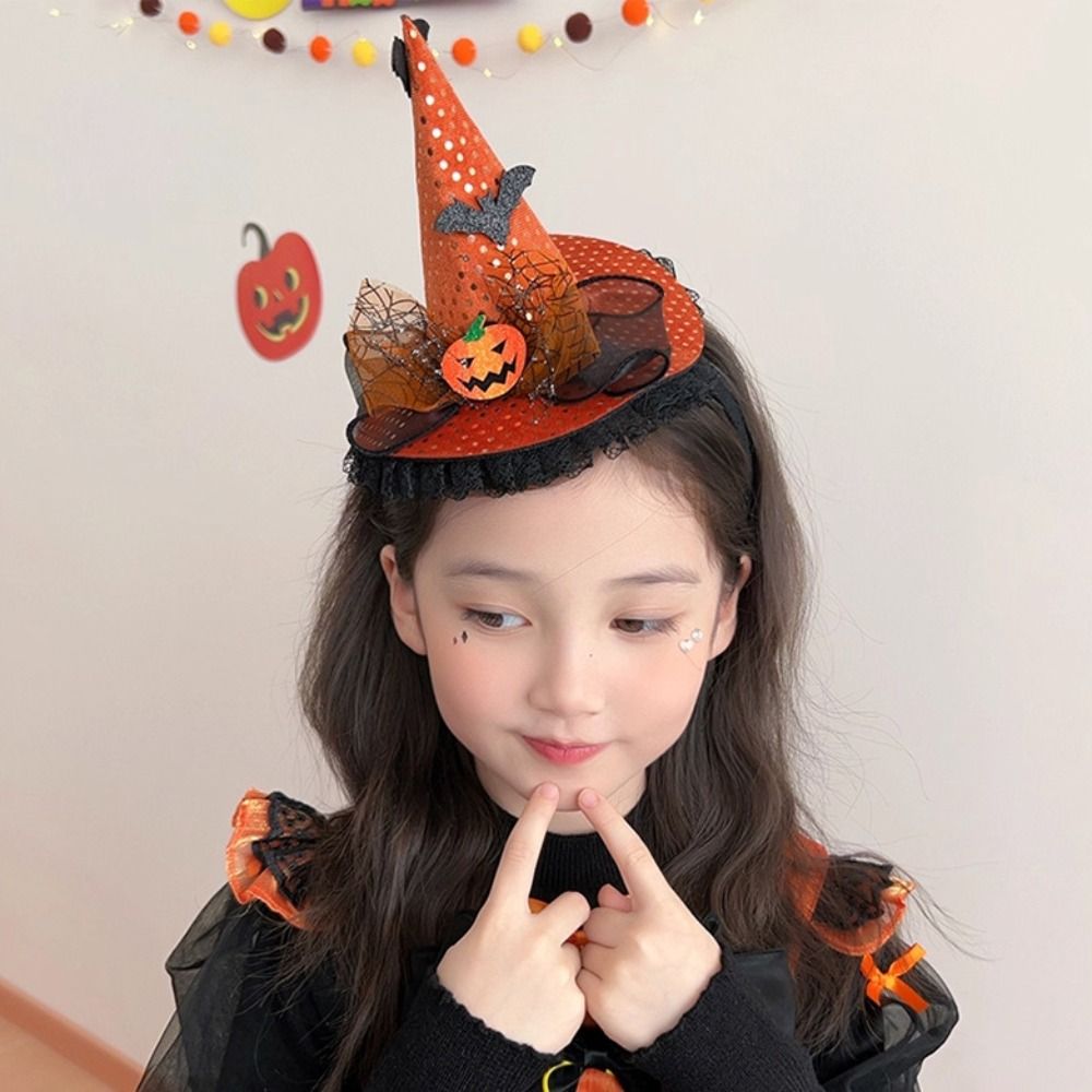 Party Hat Cone - ربطة رأس مثيرة للاهتمام بتصميم العنكبوت