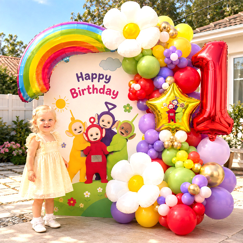 Balloon Arch Kit - طقم قوس بالونات تيلي تابيز، باقة