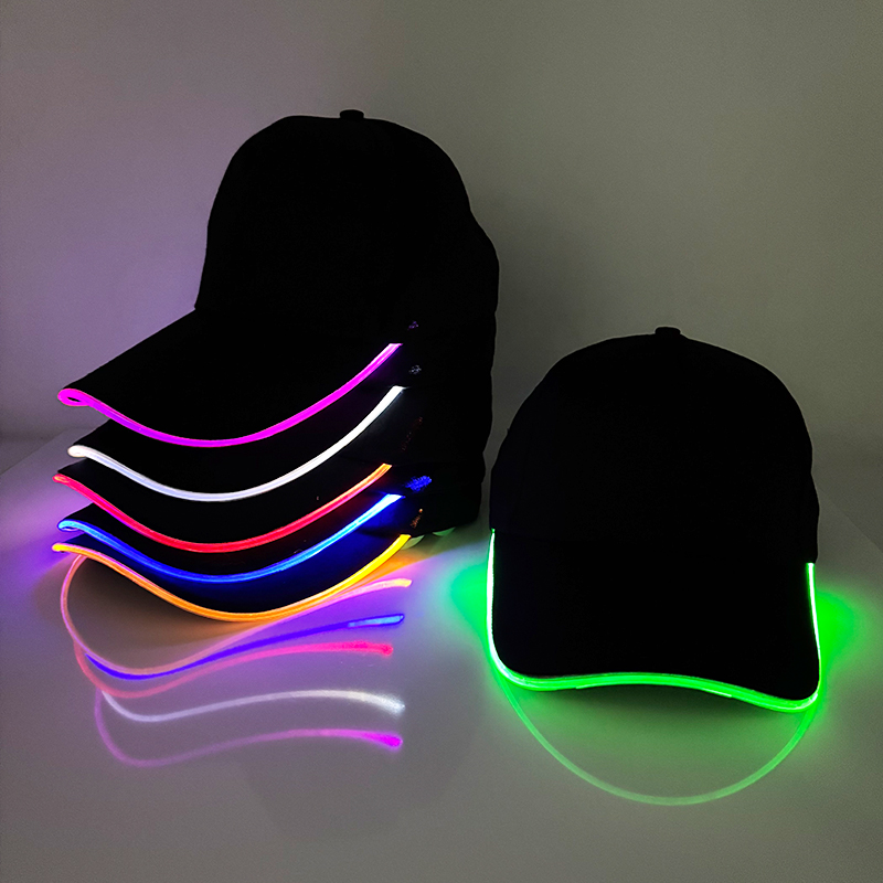 Event Party Dj - العصرية تضيء متوهجة قبعة بيسبول LED