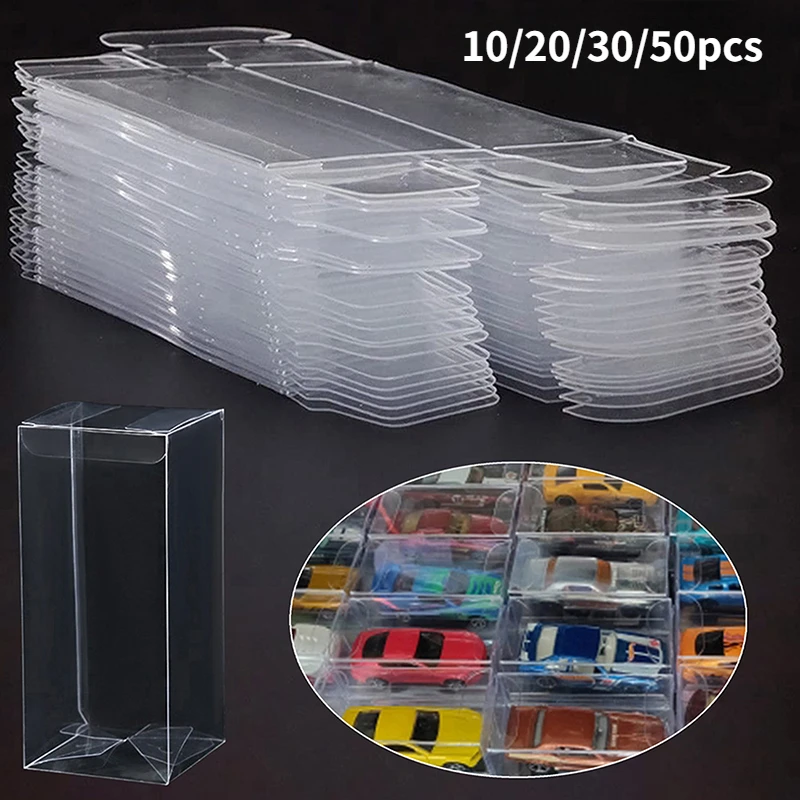 Event Party Box - 1/64 واضح سيارة لعبة مجسمة صندوق
