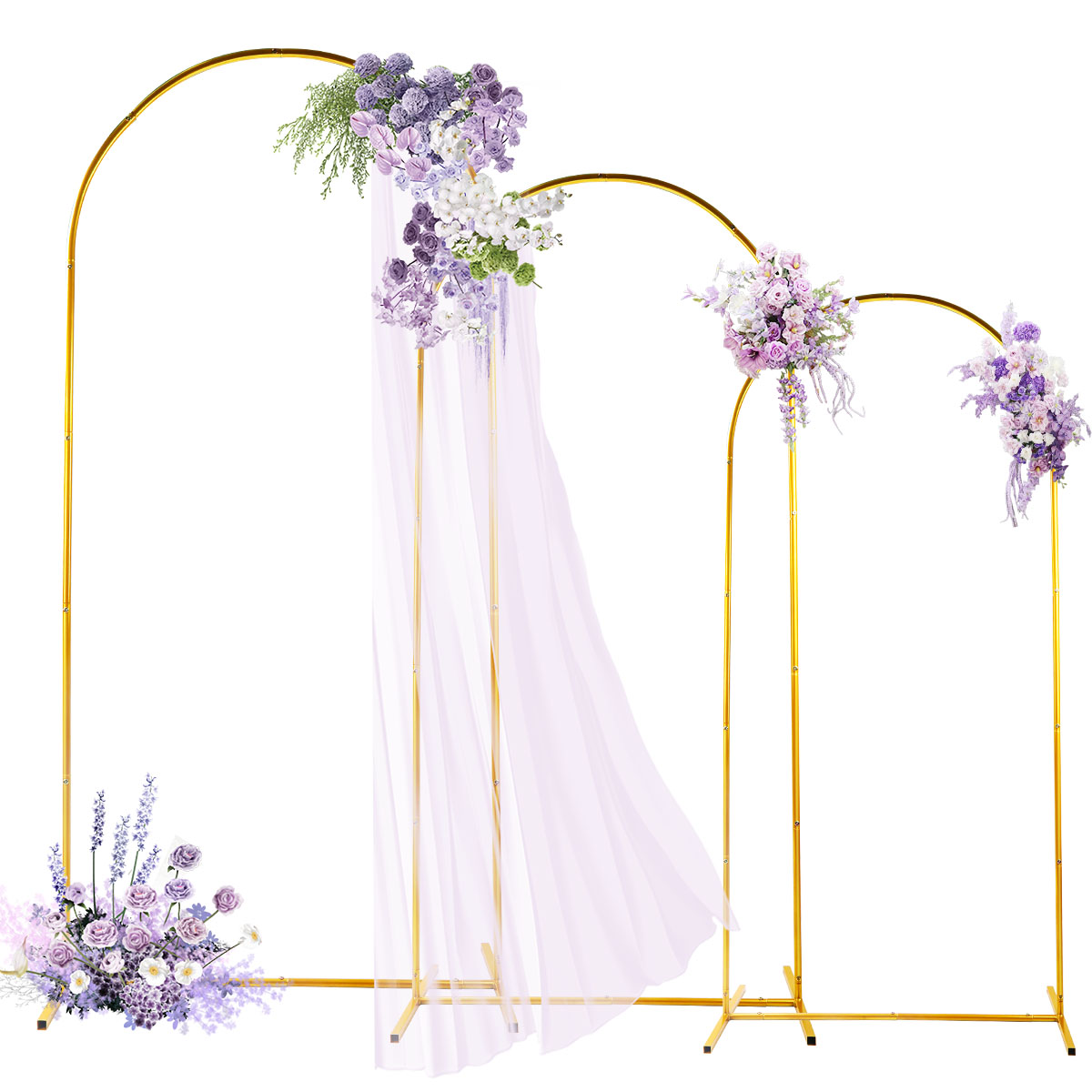 Balloon Arch Kit - 3 عبوات من مجموعات القوس المعدني