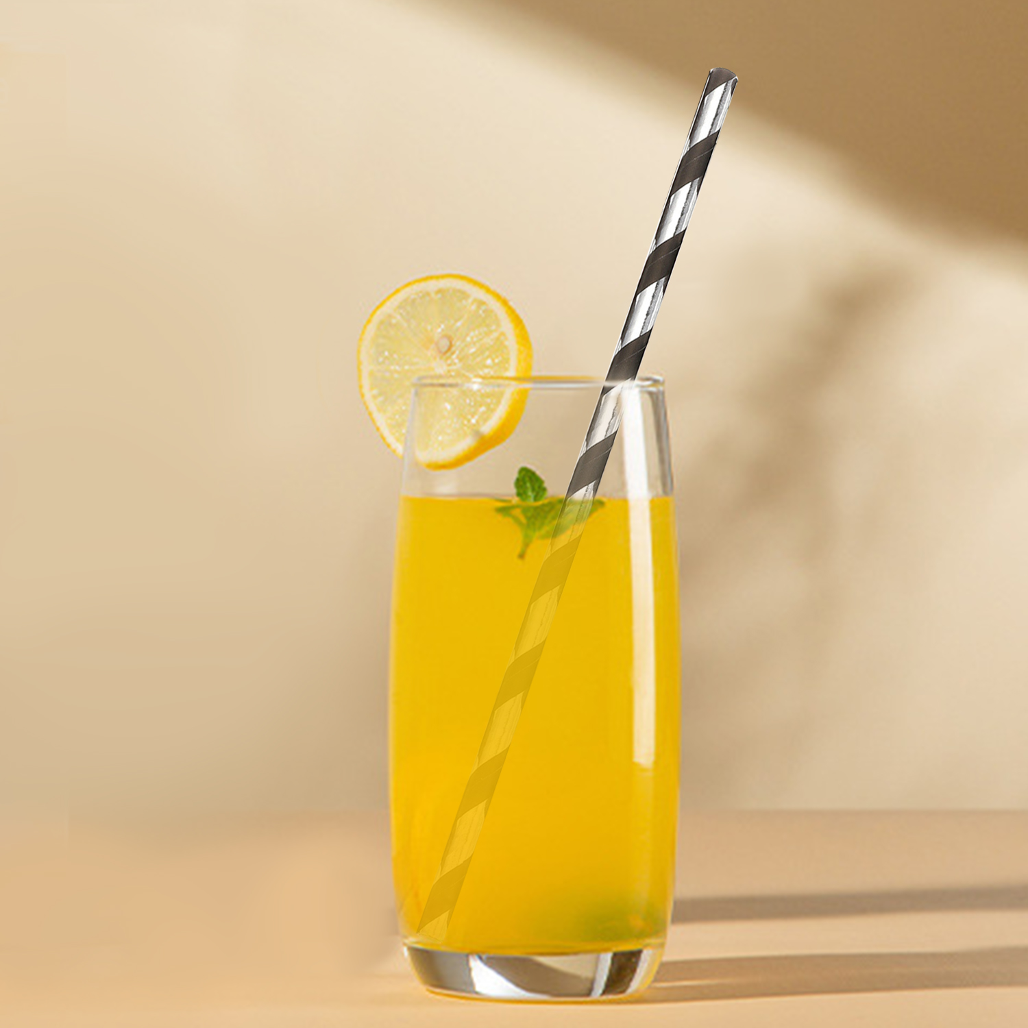 ماصات ورقية للاستعمال مرة واحد - مراجعة Paper Straw Color وسعره