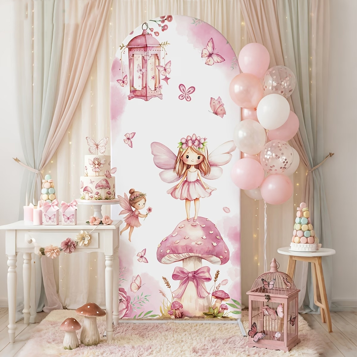 خلفية لحفلات أعياد الميلاد بتص - مراجعة Dessert Table Backdrop وسعره