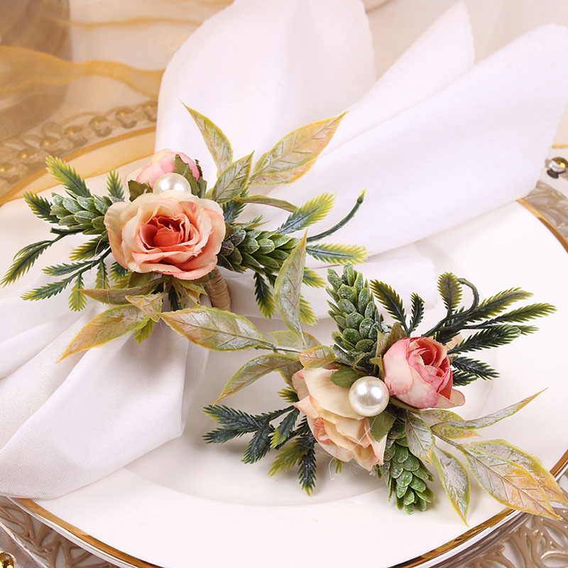 حلقات المناديل حامل الورد والص - مراجعة Party Event Supplier وسعره