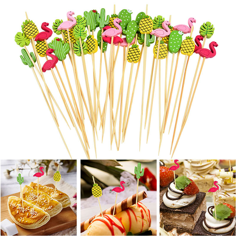100 قطعة سيخ الخيزران القابل ل - مراجعة Centerpiece Stick وسعره