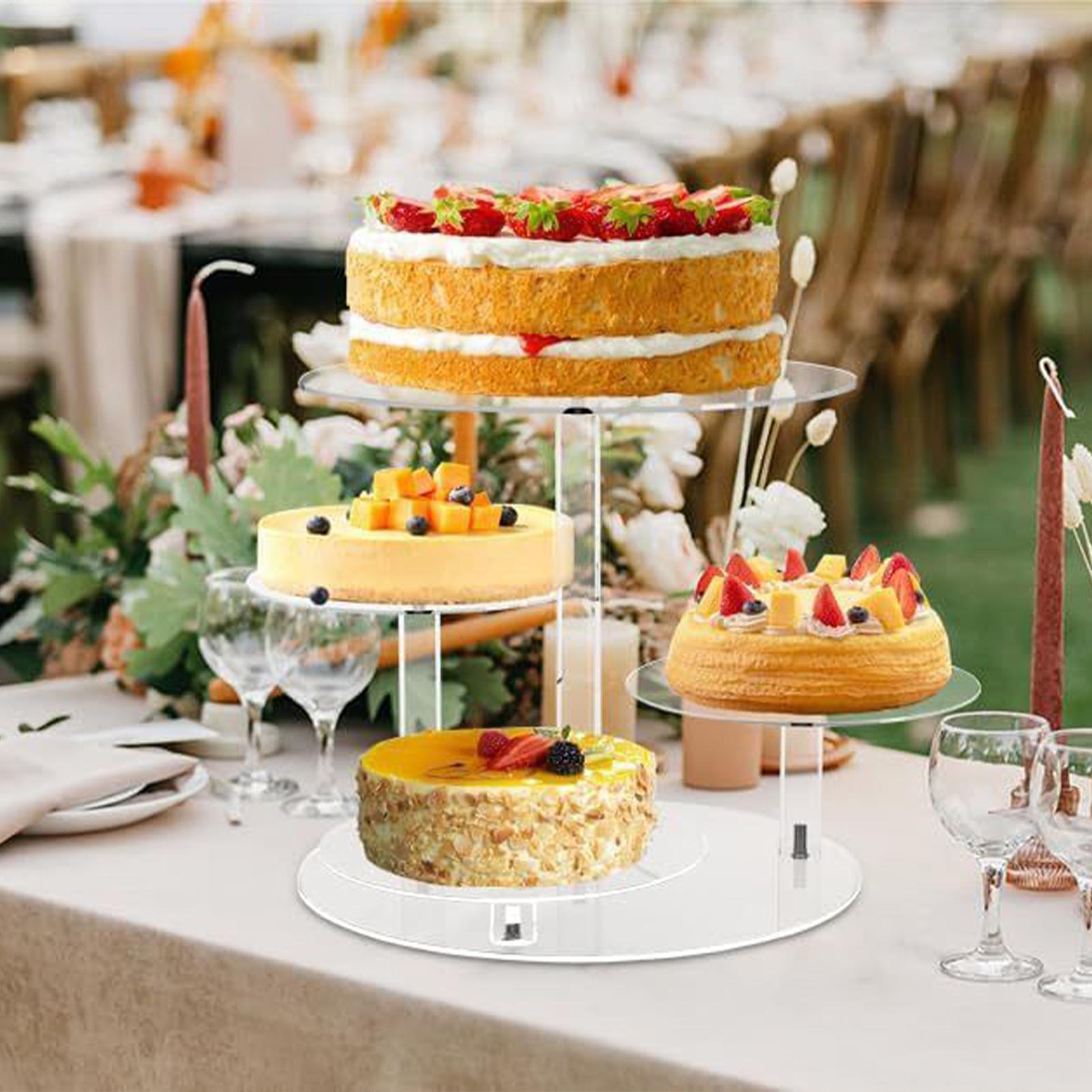 حامل كب كيك حامل أكريليك 4 طبق - مراجعة Cupcake Stand Tier وسعره
