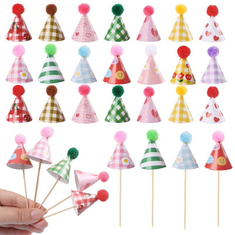 15/30 قطعة من قبعات الحفلات ال - مراجعة Party Hat Cone وسعره