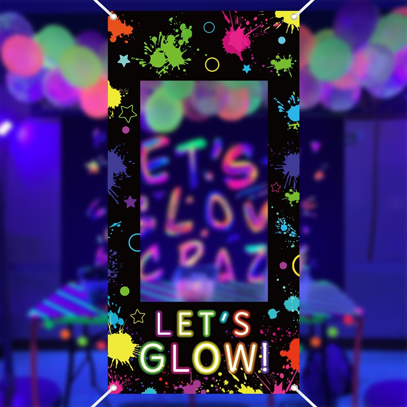إطار صور نيون مضيء للحفلات، خل - مراجعة Let'S Party Event Supply وسعره