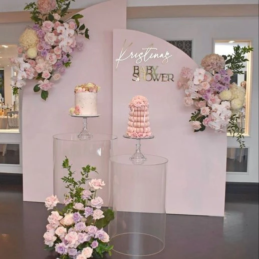 الحلوى الجدول كعكة حامل حفلة ع - مراجعة Dessert Table Backdrop وسعره