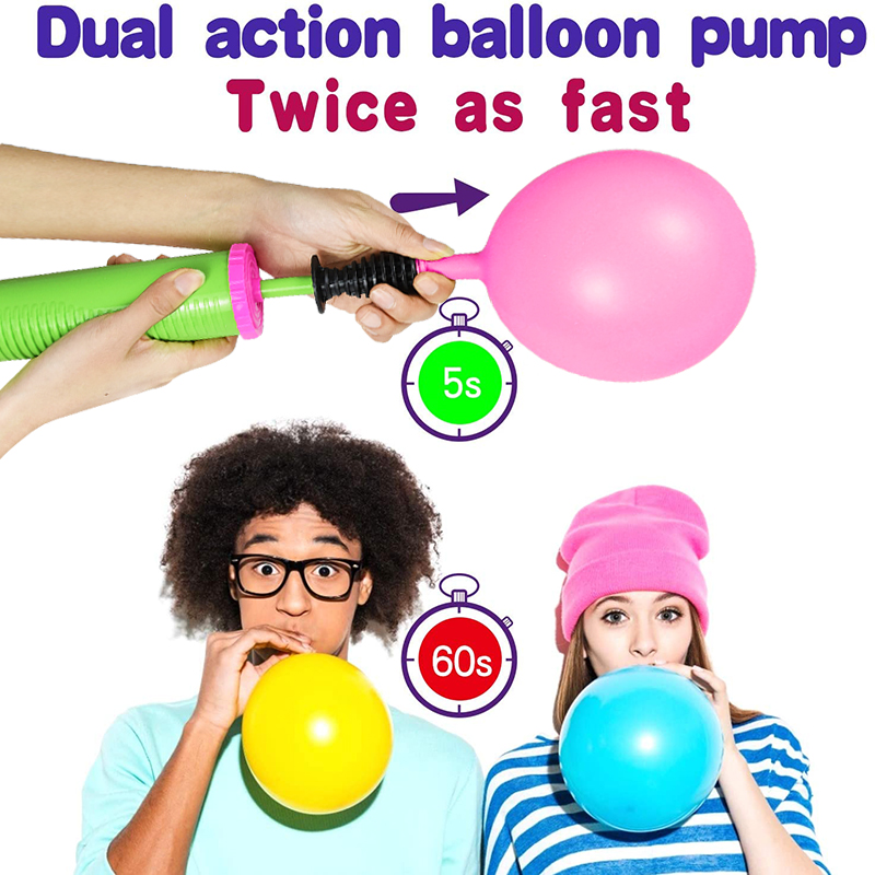 عالية الجودة المزدوج عمل بالون - مراجعة Balloon Pump Hand وسعره