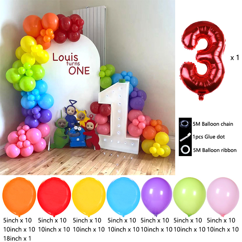 سلسلة بالونات على شكل شخصيات ت - مراجعة Balloon Arch Kit وسعره