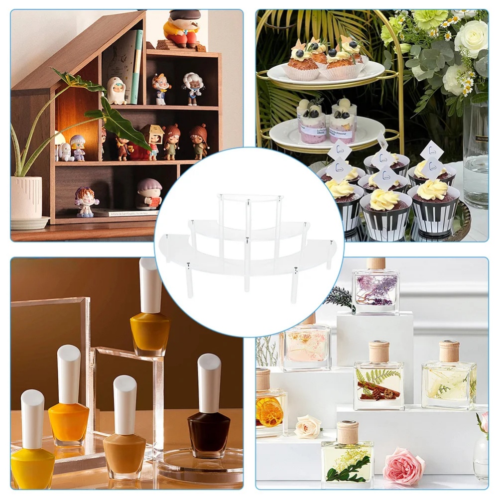 حامل عرض أكريليك بثلاث طبقات ع - مراجعة Cupcake Stand Tier وسعره
