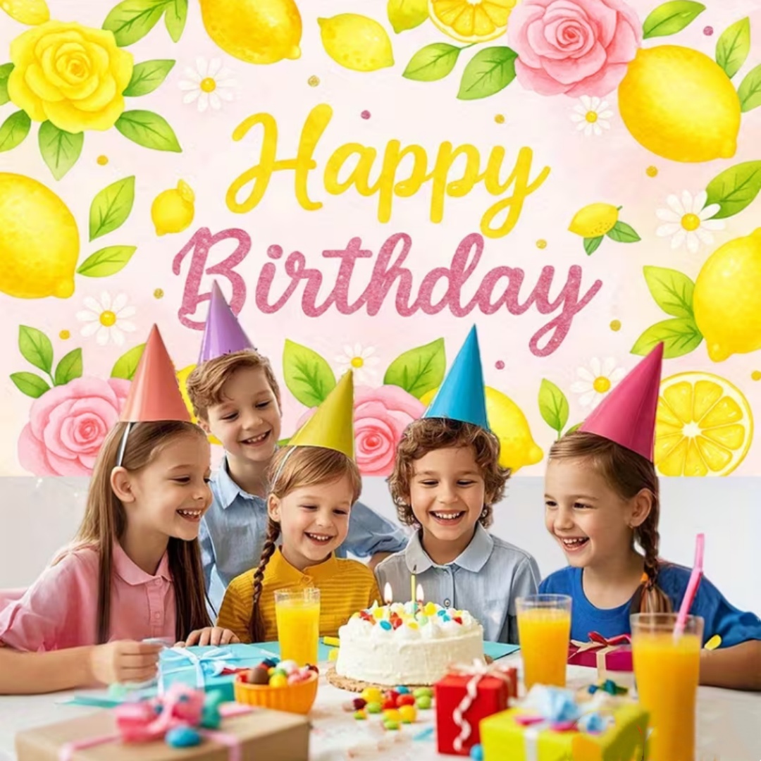 خلفية تزيين حفلة عيد ميلاد بتص - مراجعة Dessert Table Backdrop وسعره
