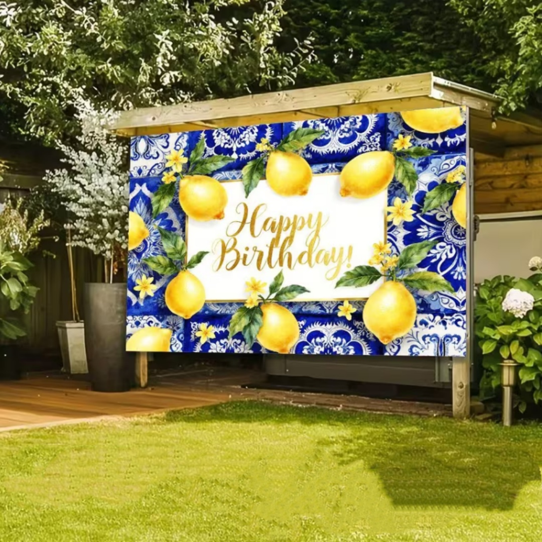 خلفية تزيين حفلة عيد ميلاد بتص - مراجعة Dessert Table Backdrop وسعره