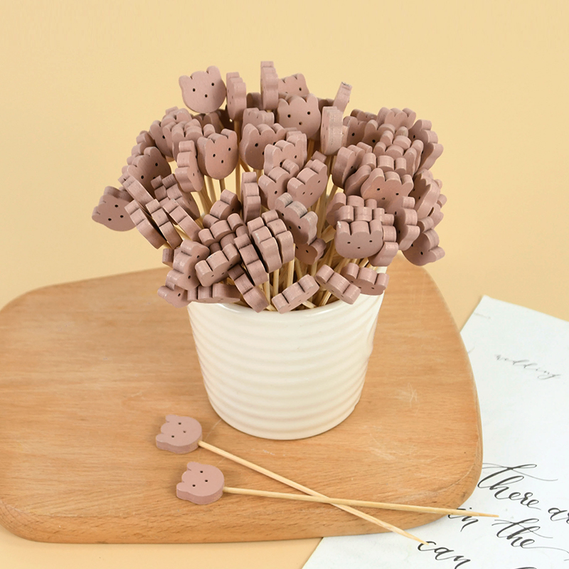 50/100 قطعة لطيف الدب القلب ال - مراجعة Centerpiece Stick وسعره