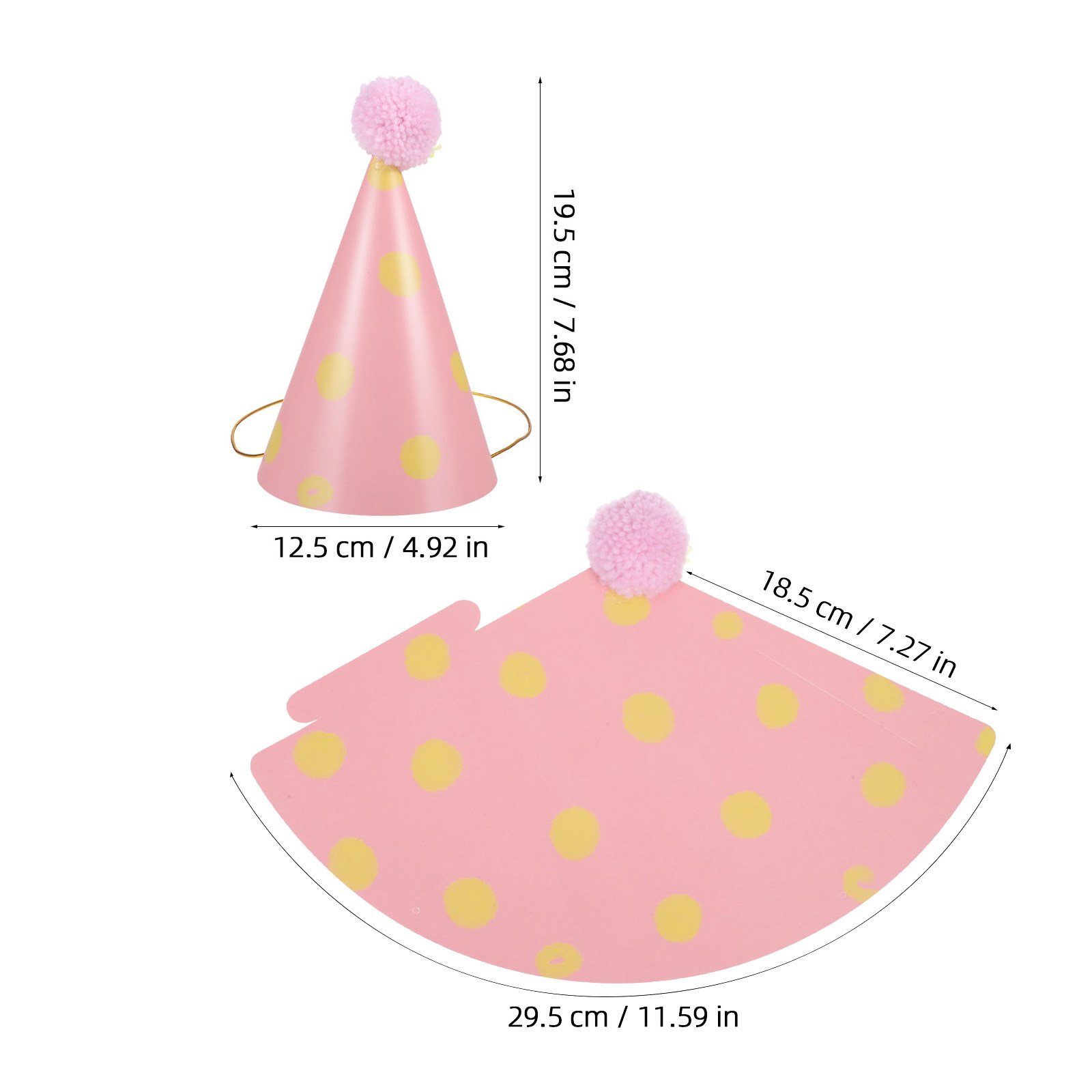 14 قطعة من قبعات أعياد الميلاد - مراجعة Party Hat Cone وسعره