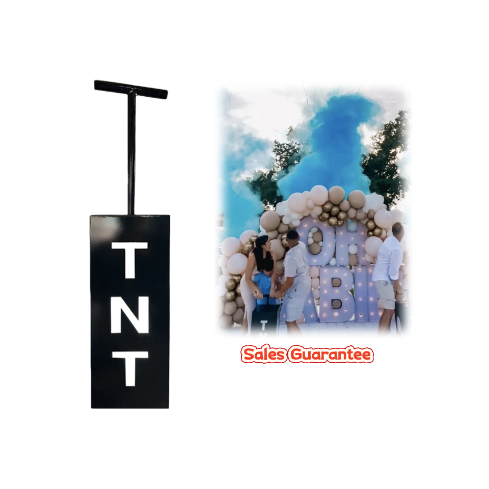 مجموعة TNT Control Cannon الكب - مراجعة Confetti Cannon Tube وسعره