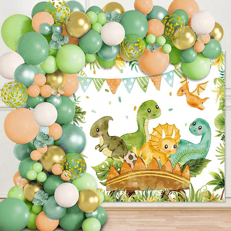 مجموعة بالونات الديناصور قوس ل - مراجعة Balloon Arch Kit وسعره