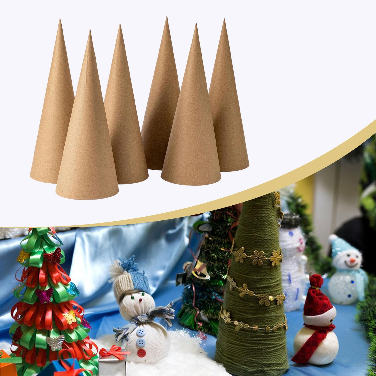 6 قطع من مخاريط ورق الكرافت، ز - مراجعة Party Hat Cone وسعره