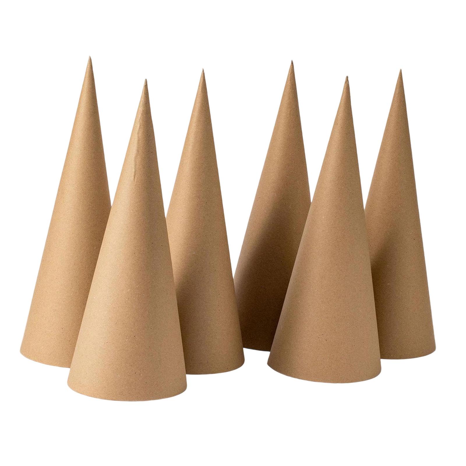 6 قطع من مخاريط ورق الكرافت، ز - مراجعة Party Hat Cone وسعره