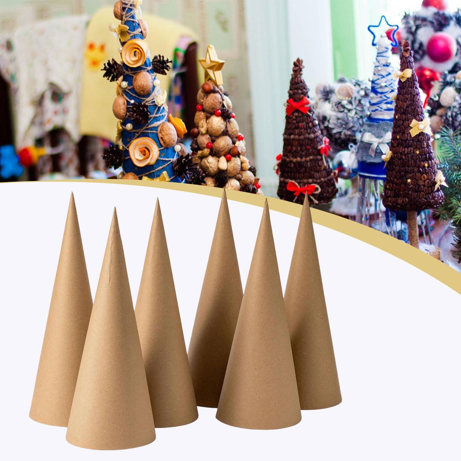6 قطع من مخاريط ورق الكرافت، ز - مراجعة Party Hat Cone وسعره