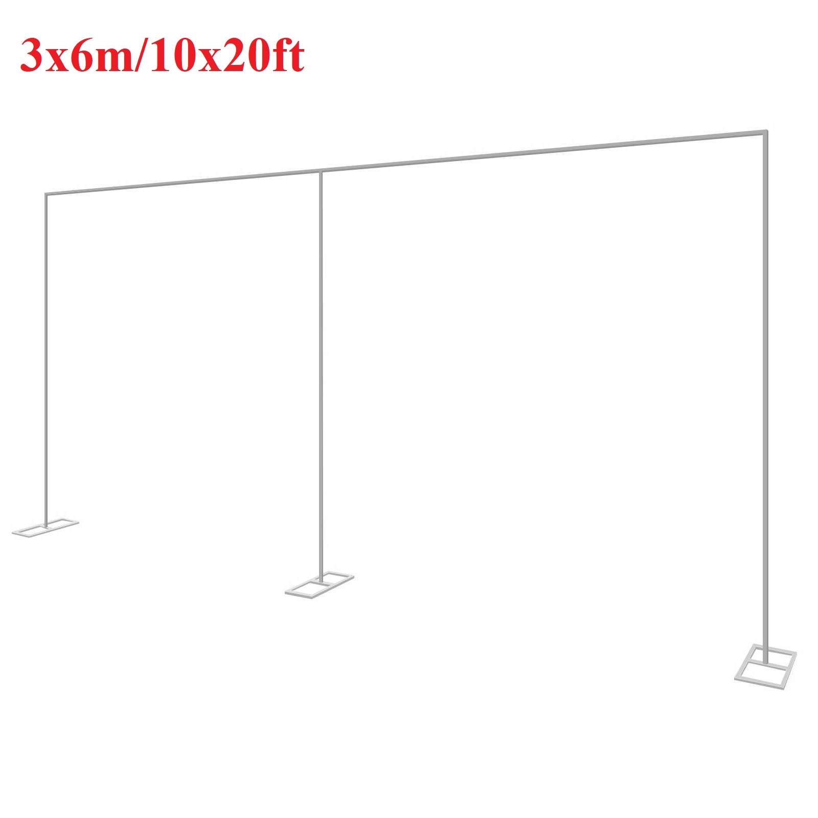 3x6 متر/10x20ft المعادن الزفاف - مراجعة Balloon Arch Kit وسعره