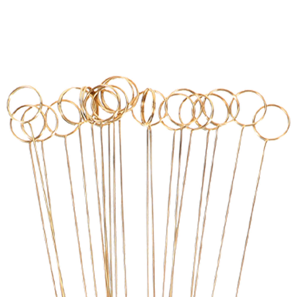 100 قطعة من عصي حاملات البطاقا - مراجعة Centerpiece Stick وسعره