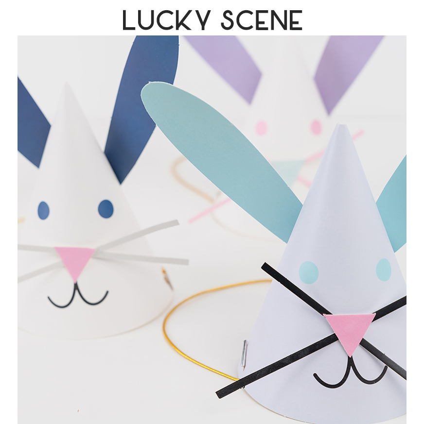 آذان الأرنب قبعة عيد ميلاد لطي - مراجعة Party Hat Cone وسعره
