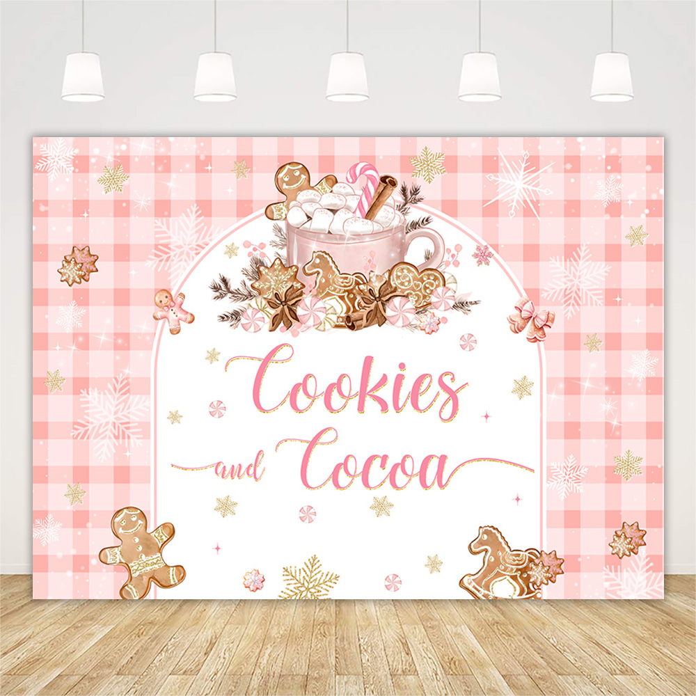 عيد الميلاد الزنجبيل استحمام ا - مراجعة Dessert Table Backdrop وسعره