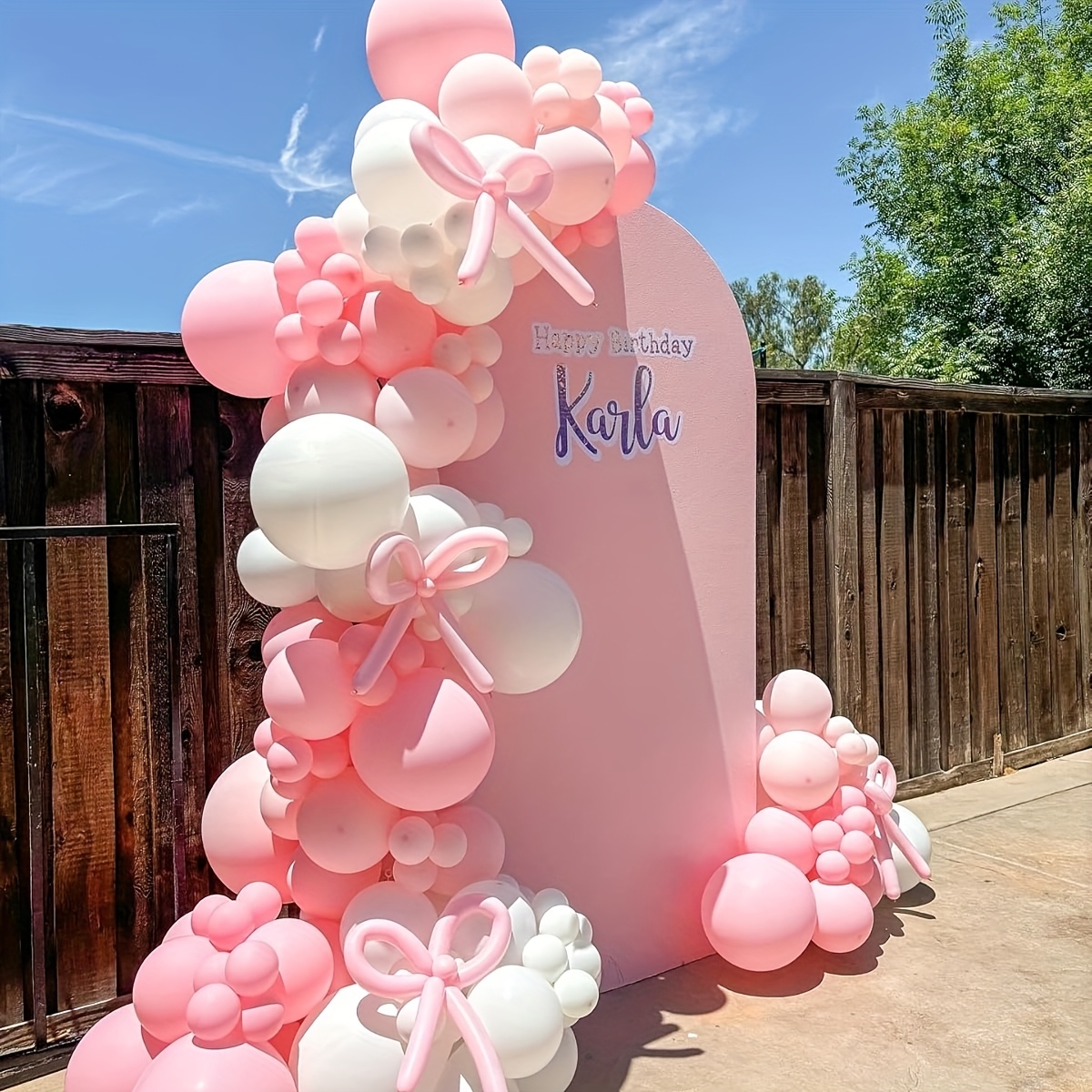 مجموعة أقواس بالونات وردية 141 - مراجعة Balloon Arch Kit وسعره