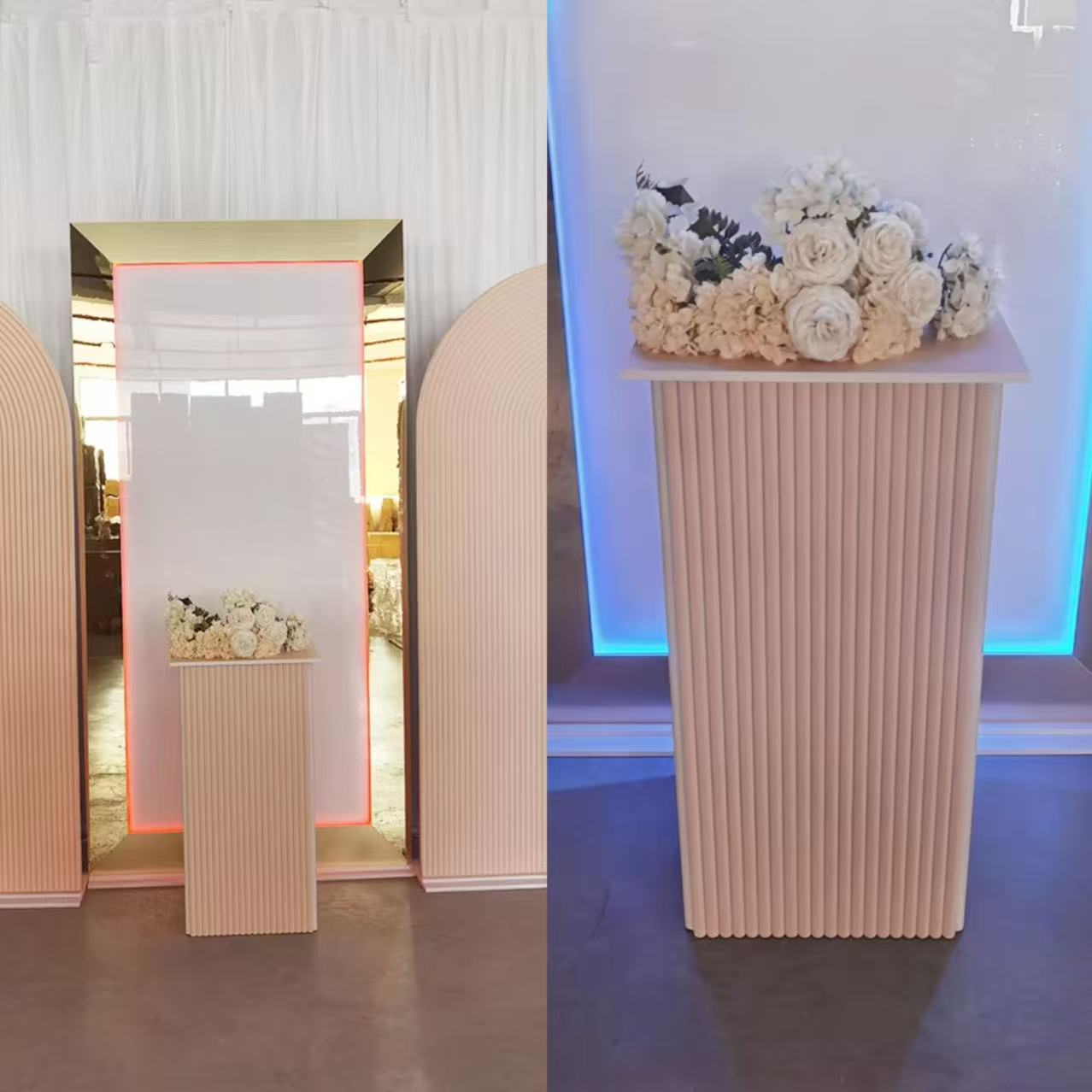 مجموعة خلفية مضيئة لتزيين حمام - مراجعة Party Event Supplier وسعره